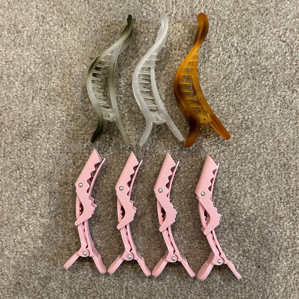 Flat Hair Clips